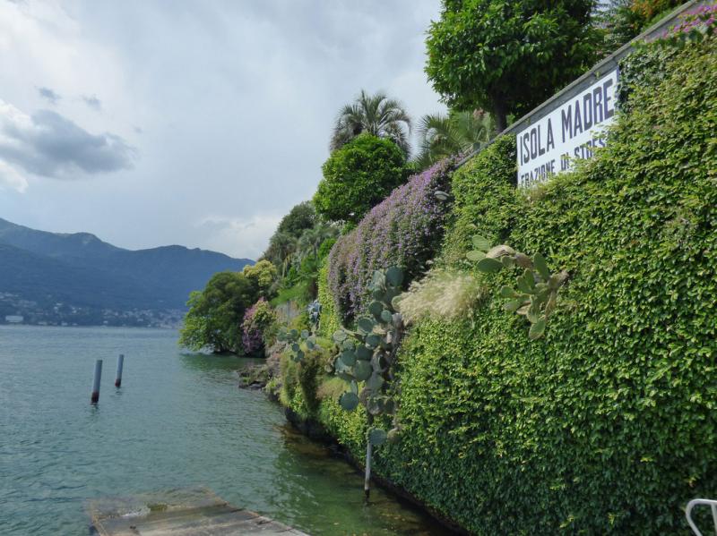 Puis... direction Isola Madre, et ses jardins luxuriants