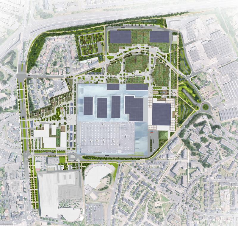 Un nouveau morceau de ville en mutation ou quand la transformation du commerce de périphérie permet de retisser une vie de quartier 