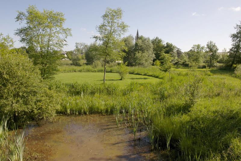 L'eau comme élément phare du site