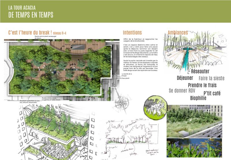 Concours - Rénovation de l’immeuble ACACIA à  Puteaux-La Défense (92)