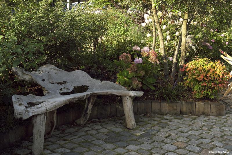 Le jardin des amoureux : un espace en aparté au coeur du projet (conception et réalisation en collaboration avec Pierre-Alexandre Risser - Horticulture et Jardins)