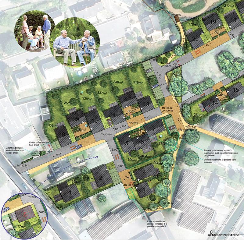 Densification urbaine en cœur de bourg et à destination d’un public sénior – Plouflagran (22) – janvier 2017
